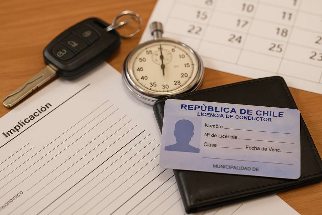 cuánto demora sacar licencia de conducir chile